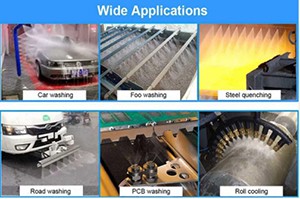 Flat Fan Spray Nozzles Applications Flat Fan Spray Nozzles Applications