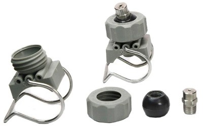 Clip-Eyelet Nozzles